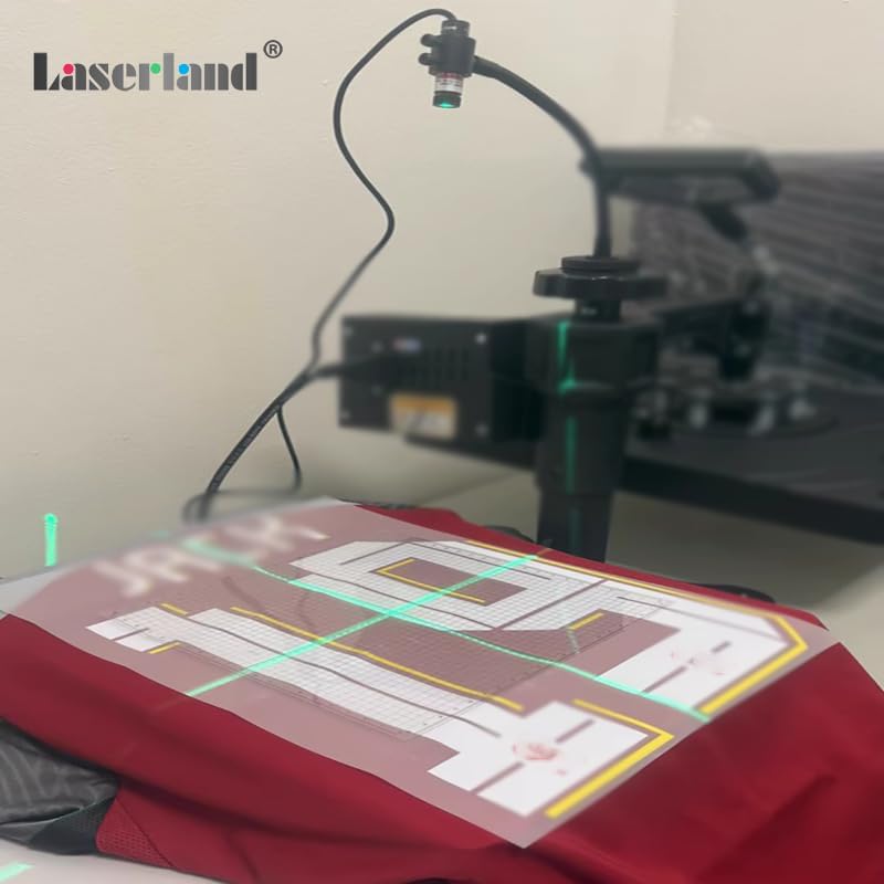 Laserlands Sewing Guide Light Green Cross Light Module Generator Projector Replacable USB for Heat up Screen Printing Placement Fabric Cloth Sewing Alignment - Image 4
